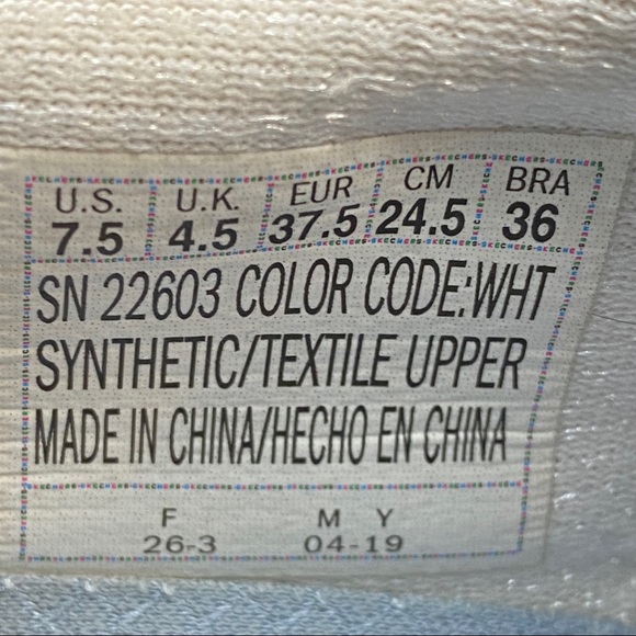 Womens 7.5 Skechers Gratis Comfort Sneakers TSS0115 - Picture 7 of 8